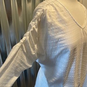 Rain White Blouse